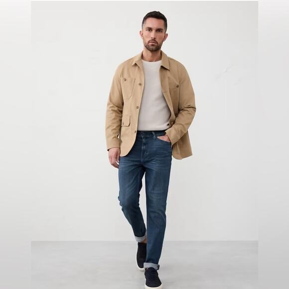 Banana Republic Other - Banana Republic The Traveler Men's Blue Straight Slim Jeans 34 X 32